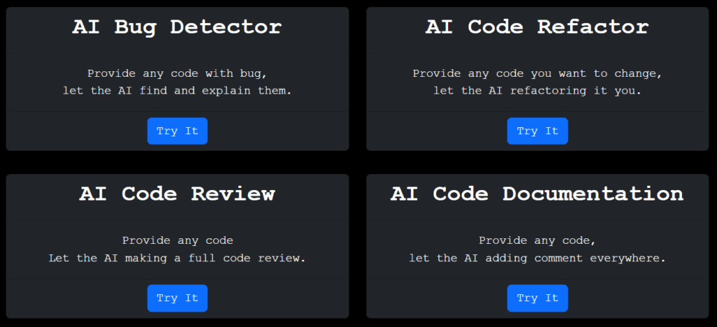 Features of ZZZ Code AI
