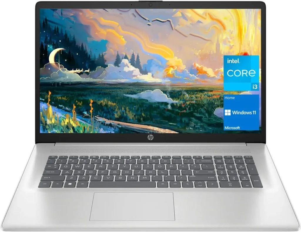 HP 17 Laptop, 17.3” HD+ Display, 11th Gen Intel Core i3-1125G4 Processor, 32GB RAM, 1TB SSD