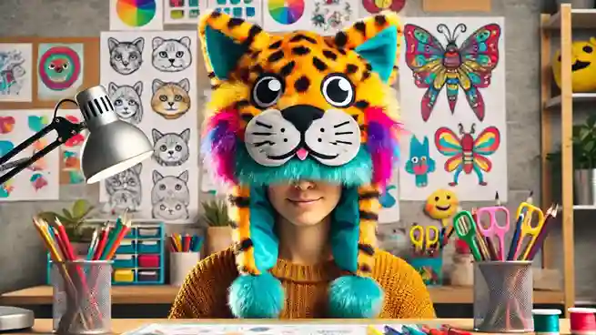 Plush Animal Hats sociagain
